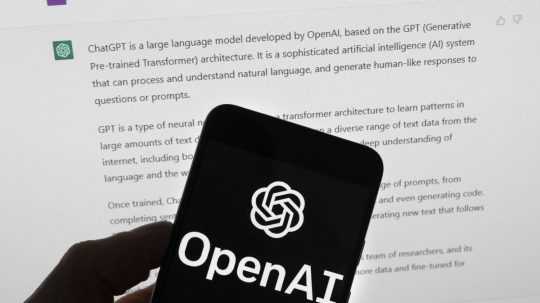 Na snímke logo spoločnosti OpenAI.