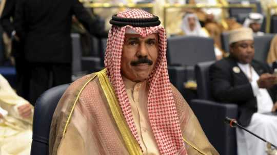 Nový kuvajtský emir Mišál Ahmad Džábir Sabah.