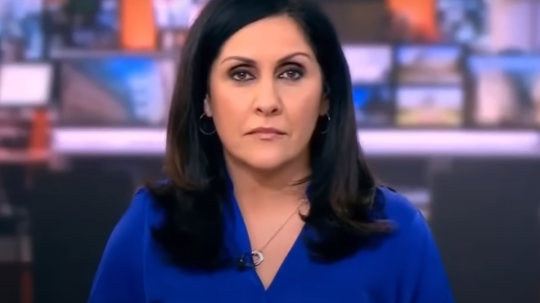 Na snímke moderátorka BBC Maryam Moshiriová.