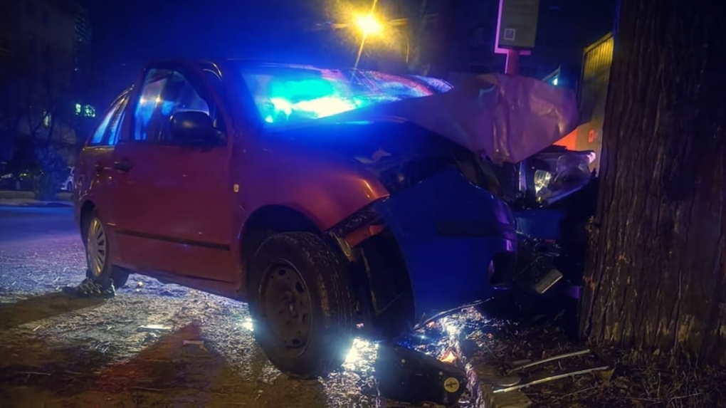 Tragická dopravná nehoda v Ružinove: Vodič neprežil náraz do stromu vedľa cesty