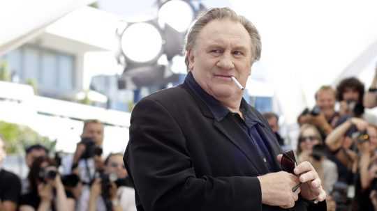 Na snímke herec Gérard Depardieu.