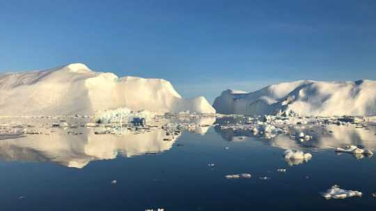 Ľadovce v Grónsku.