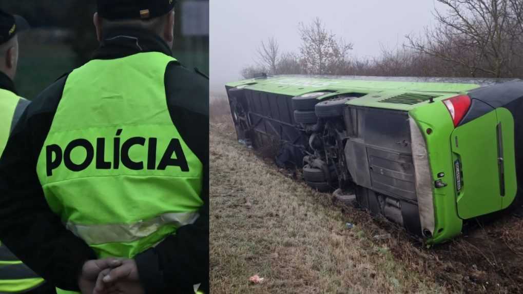 Nehoda autobusu pri Dargove: Polícia začala trestné stíhanie. Niektorí zranení sa budú liečiť viac ako mesiac