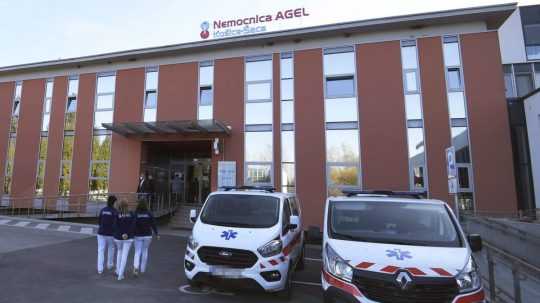 Na snímke Nemocnica Agel a. s. Košice-Šaca.