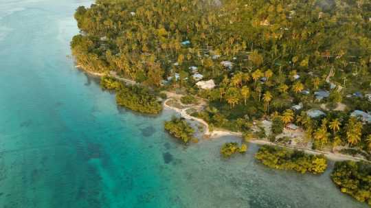 Na snímke ostrov Vanuatu.