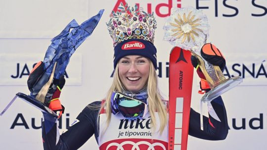 Shiffrinová so slalomárskym triple v Jasnej: Vlhová nám dnes veľmi chýbala, trofejam dávam 10 z 10