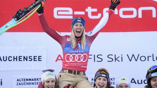 Rakúska lyžiarka Cornelia Hütterová