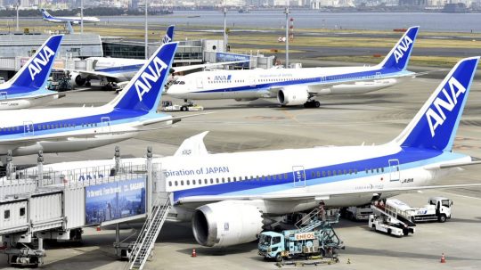 Ilustračná snímka - Lietadlá All Nippon Airways.