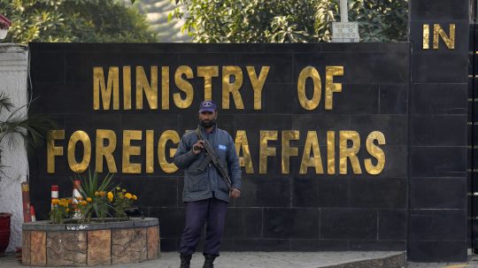 Budova pakistanského ministerstva zahraničných vecí.