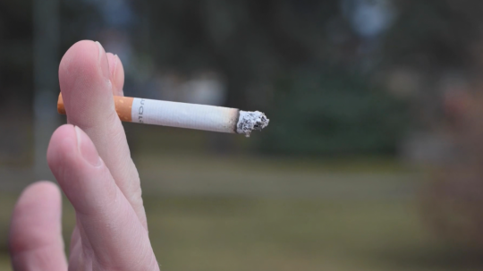 Ilustračná snímka cigarety.