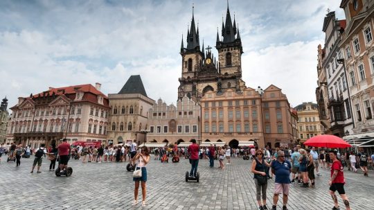 Ilustračná snímka - Historické centrum Prahy.