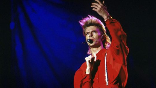 Archívna snímka hudobníka Davida Bowieho.