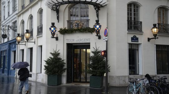 Luxusná parížska reštaurácia Tour d'Argent.
