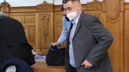 Ľubomír Arpáš na Špecializovanom trestnom súde v Banskej Bystrici v januári 2022.