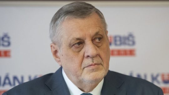 Na snímke kandidát na prezidenta SR Ján Kubiš.