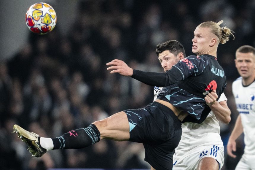 Liga majstrov: Manchester City vyškolil Kodaň. Real tesne zdolal Lipsko