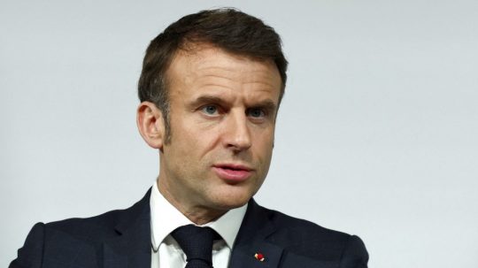 Francúzsky prezident Emmanuel Macron.