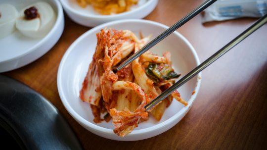 Na snímke kórejská špecialita kimči.