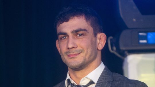 Slovenský zápasník Tajmuraz Salkazanov.