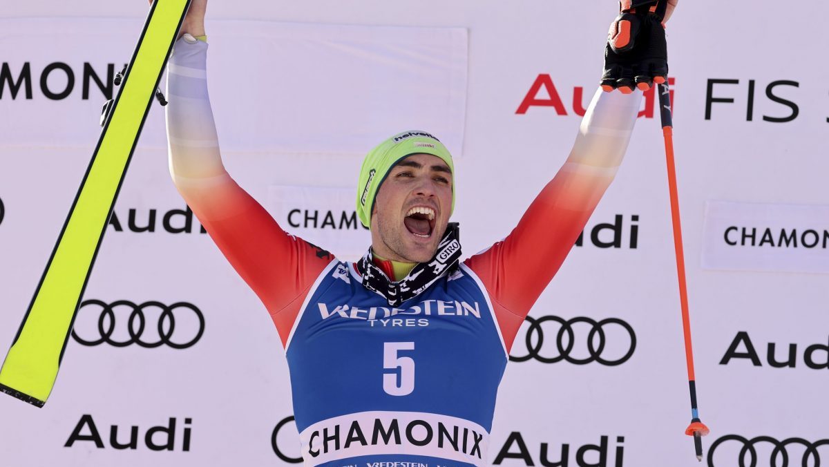 Le Suisse Yule a remporté le slalom à Chamonix
