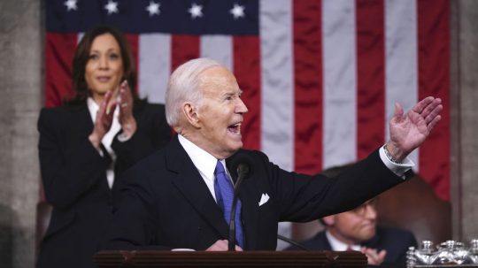 Na snímke prezident USA Joe Biden.