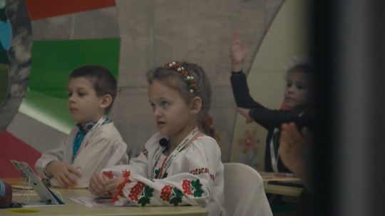 Ukrajinské deti.
