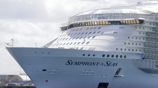 Na snímke loď Symphony of the Seas.