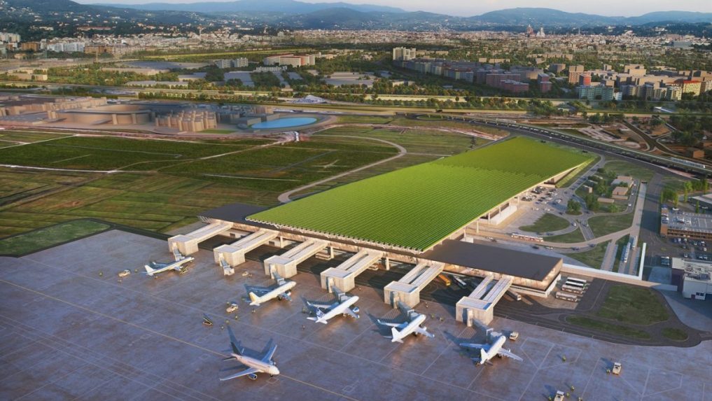 Pri talianskej Florencii vznikne unikátny letiskový terminál