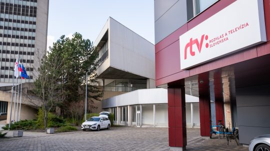 Budova televízie RTVS.