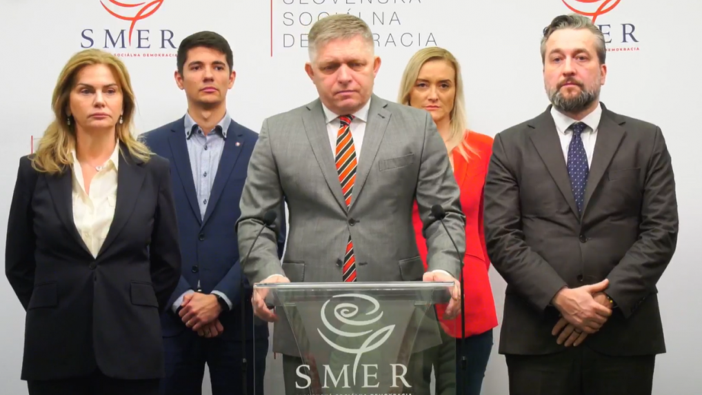 Smer-SD predstavil kandidátov do eurovolieb, v prvej pätici aj Ľ. Blaha a E. Kaliňák