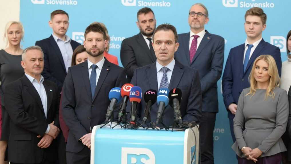 PS chce v eurovoľbách ukázať, že Slovensko patrí na západ