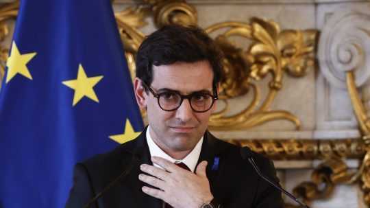 Francúzsky minister zahraničných vecí Stéphane Séjourné.
