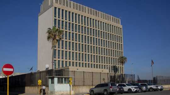Americké veľvyslanectvo na ostrove Kuba.