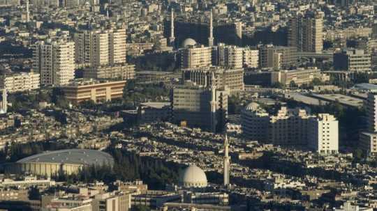Na snímke pohľad na mesto Damask.