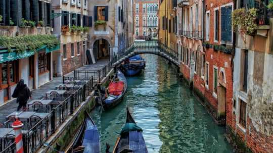 Na snímke Benátky.