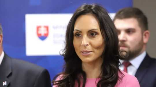 Ministerka zdravotníctva Zuzana Dolinková (Hlas-SD).