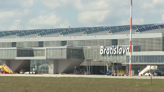 Letisko Milana Rastislava Štefánika v Bratislave.