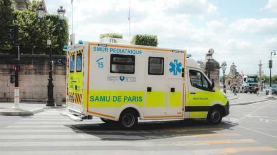 Ilustračná snímka záchranky v Paríži.