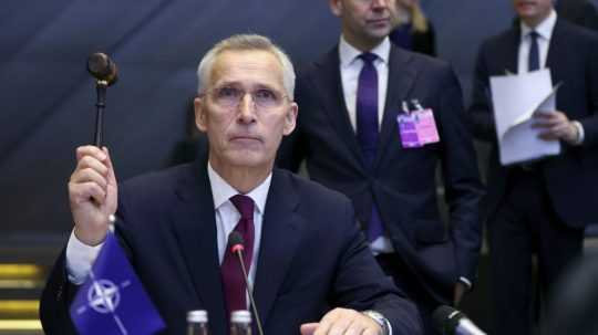 Na snímke generálny tajomník NATO.