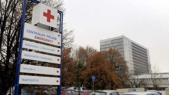 Na snímke Univerzitná nemocnica Bratislava - Nemocnica Ružinov.