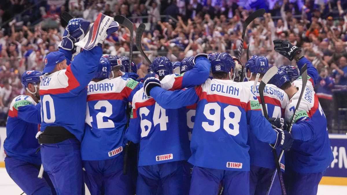 Championnat du monde de hockey : les Slovaques ont battu les États-Unis 5:4 après prolongation