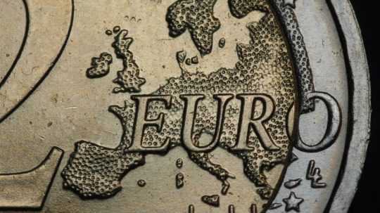 Ilustračná snímka euromince.