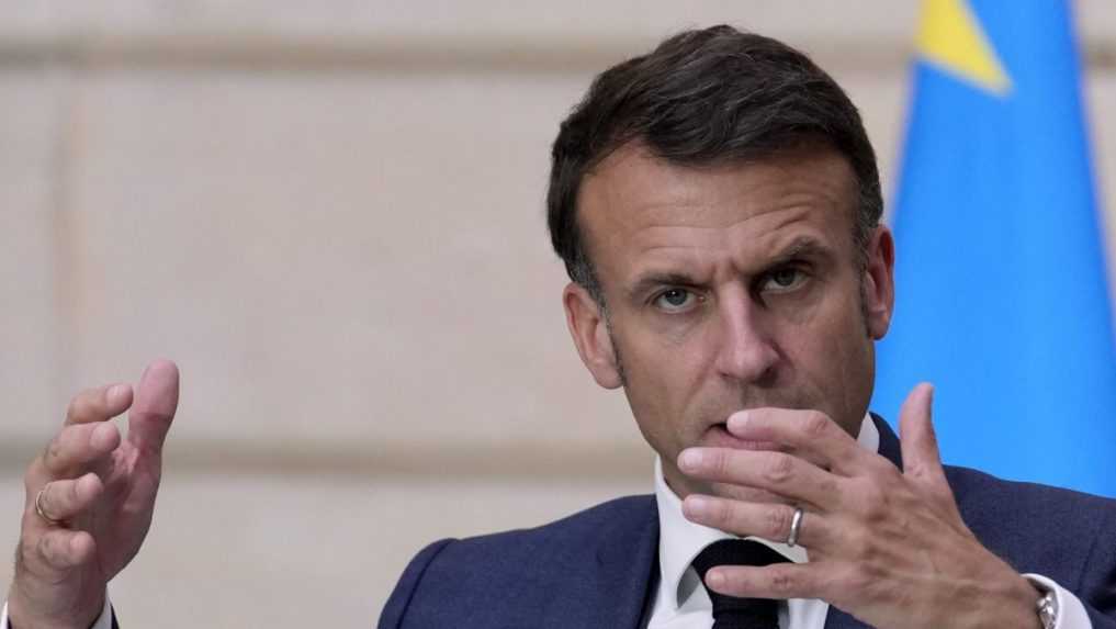 Macron opäť pripustil vyslanie vojakov na Ukrajinu, ak Rusko prelomí frontovú líniu