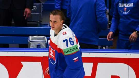 Slovenský hokejista Martin Pospíšil.