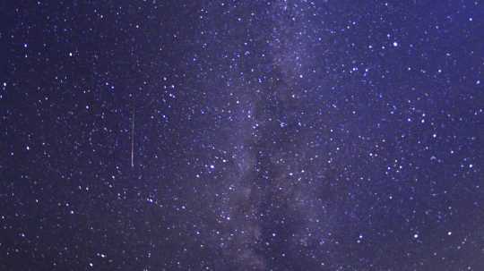 Na snímke Mliečna dráha nad Spišskou kotlinou.