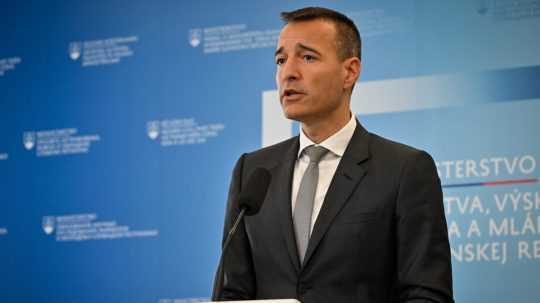 Minister školstva Tomáš Drucker (Hlas-SD).