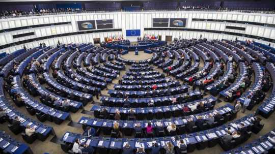 Poslanci v Európskom parlamente.