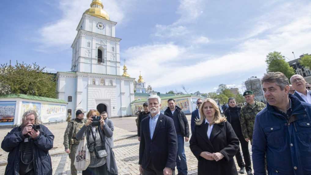 Zuzana Ã„ÂŒaputovÃƒÂ¡ a Petr Pavel sa prechÃƒÂ¡dzajÃƒÂº v Kyjeve.