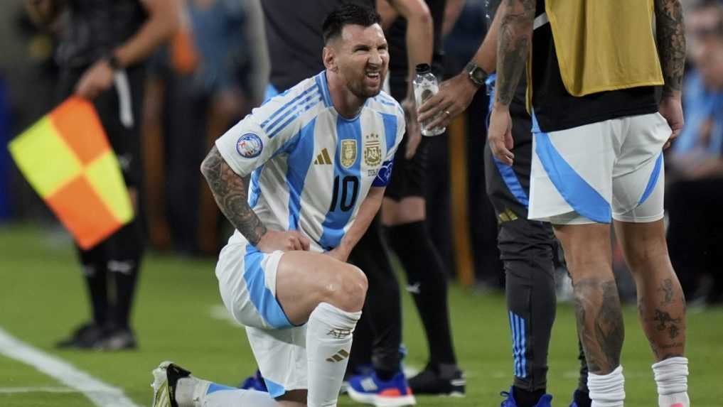 Copa América: Messi sa zranil v dueli proti Čiľanom, dúfa, že nejde o nič vážne