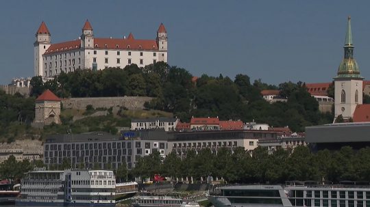 panoráma Bratislavy